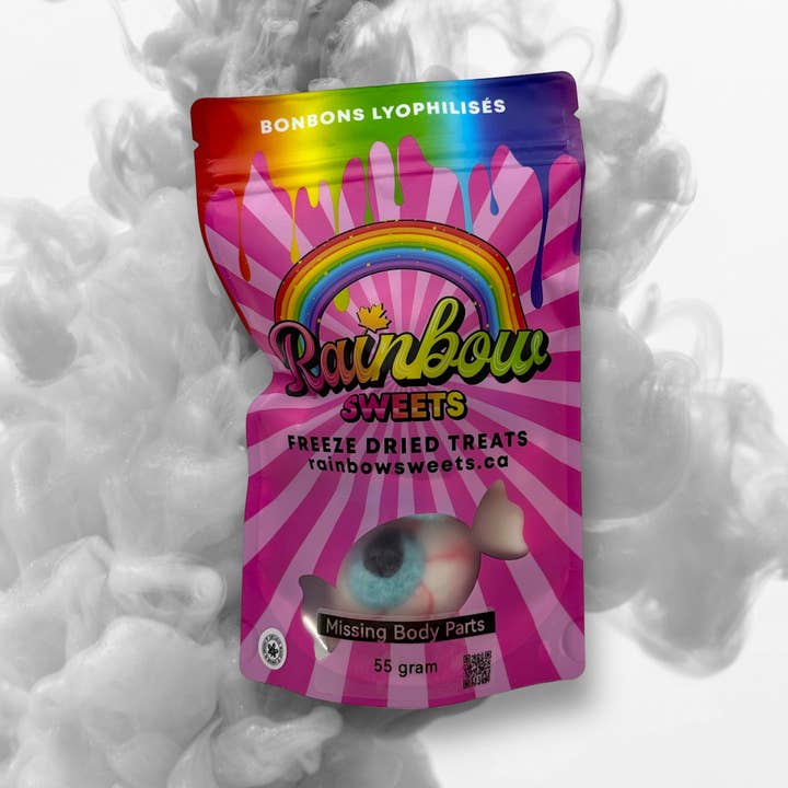 Freeze Dried Missing Body Parts for wholesale by Rainbow Sweets