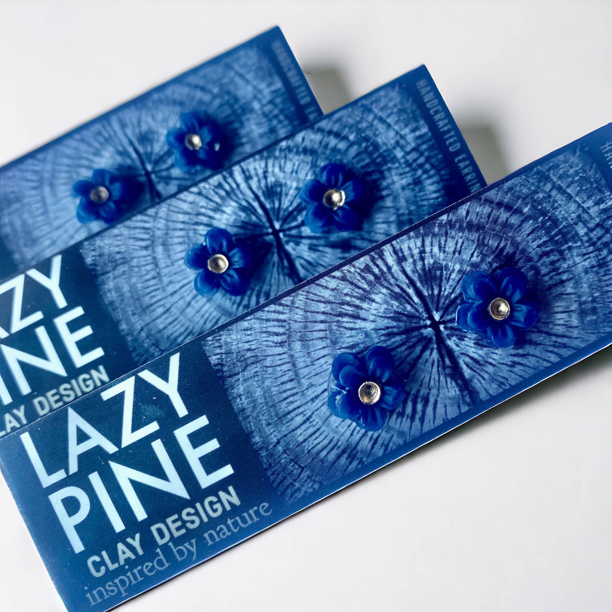 Lazy Pine Clay Design - Wholesale Jewelry Set - Mini Flower Stud Set11