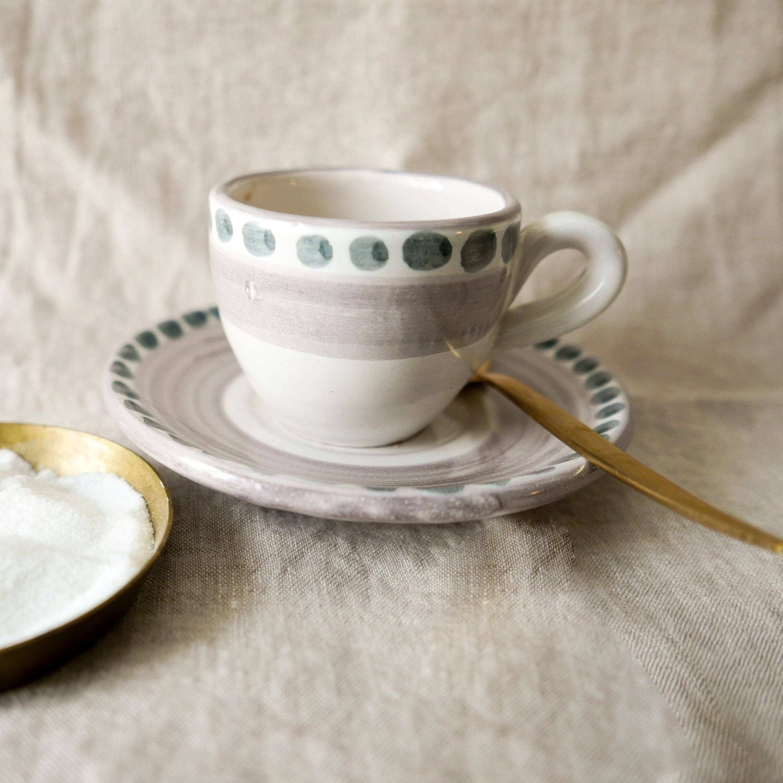 waiting for the bus - Wholesale Coffee/Tea Cup - I Colorati - Coffee cup and saucer6