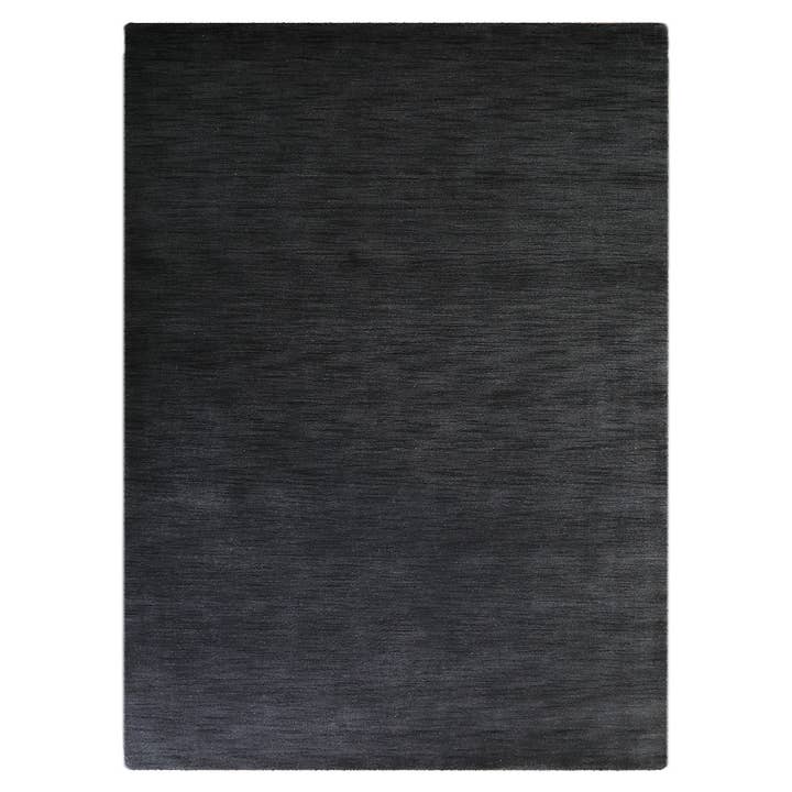 Hand Knotted Loom Wool Area Rug Charcoal L00111 for wholesale on Faire