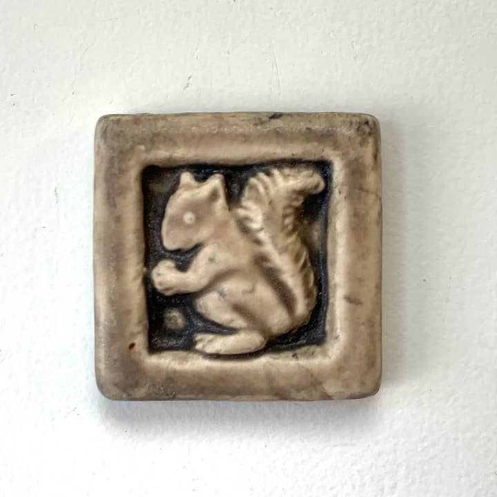 Whistling Frog Tile Inc. - Wholesale Wall Tile - Squirrel Art Tile 2x2"3