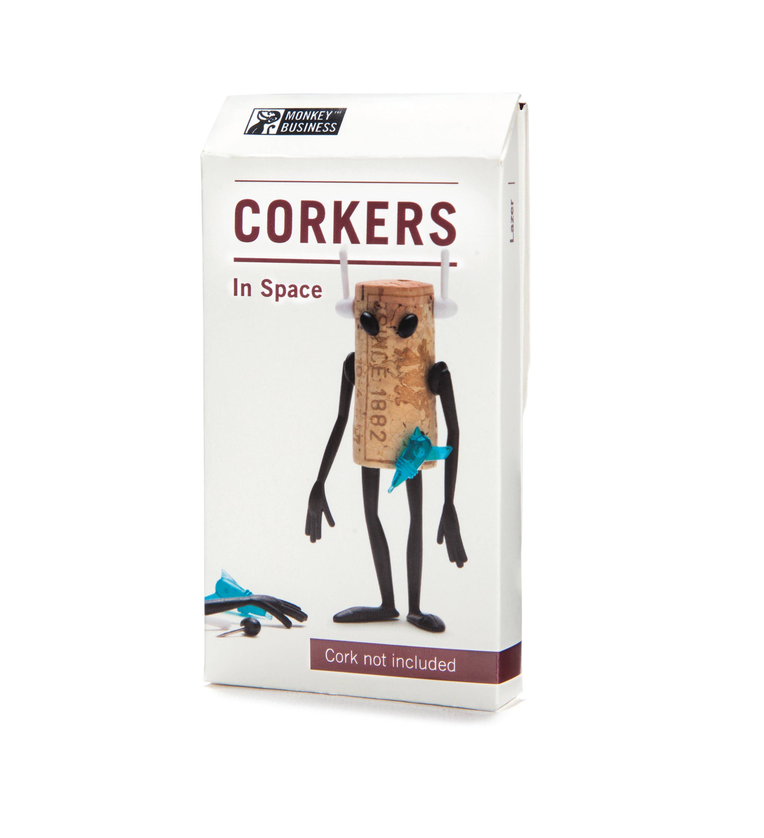 Monkey Business Design USA LLC - Vente Bouchon de vin - Figurines pour amateurs de vin | Bouchons dans l'espace8