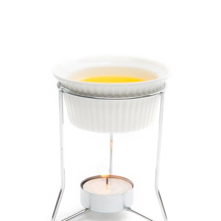 Fox Run Brands – Engroshandel Smørskål – Nantucket smørvarmere, sæt med 2, 3,75 „x 3,75" x 4,5"4