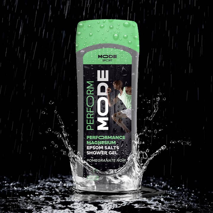 Perform MODE Epsom Salts shower gel by Sir Mo Farah for wholesale by Mode Sport by Sir Mo Farah