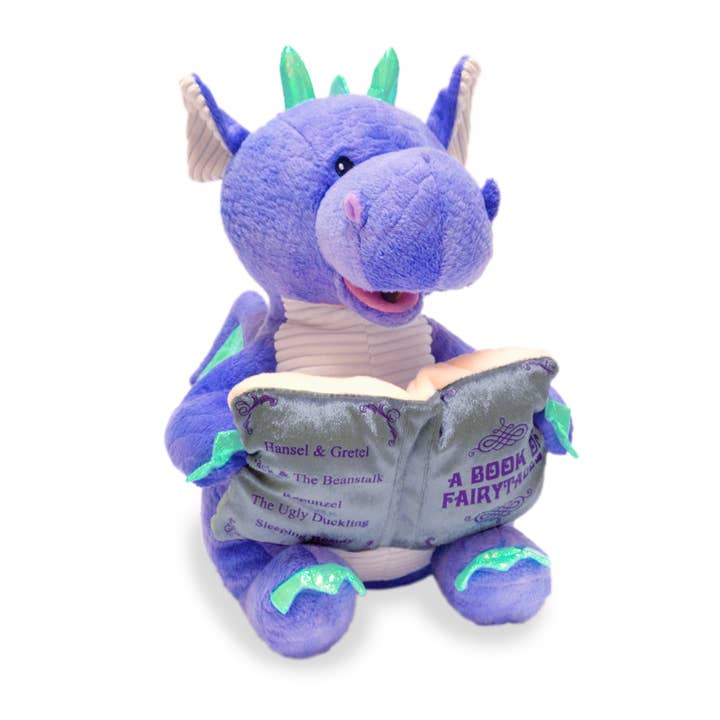 Cuddle Barn, Inc. - Wholesale Stuffed/Plush Toy - Kids & Baby - Dalton the Storytelling Dragon (Soft Reading Kids Plush Toy)6