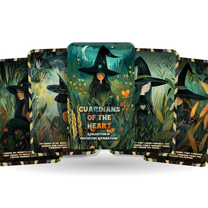 Affirmation Cards - Guardians of the Heart - A Collection Of Protective Affirmations for wholesale by Ibiza Tarot USA