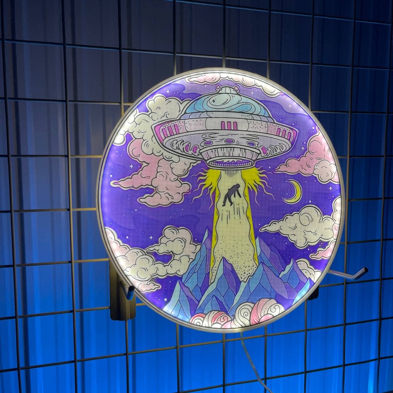 Glow Neon - Wholesale Neon Sign - UFO Printed Neon Sign, Long-lasting Wall Art Light Deco3