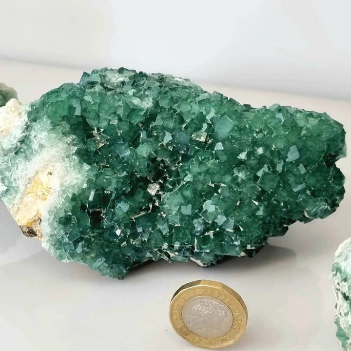 Distinction Crystals - Wholesale Spiritual Stone/Crystal - Fluorite Crystal Natural large 3KG Lot