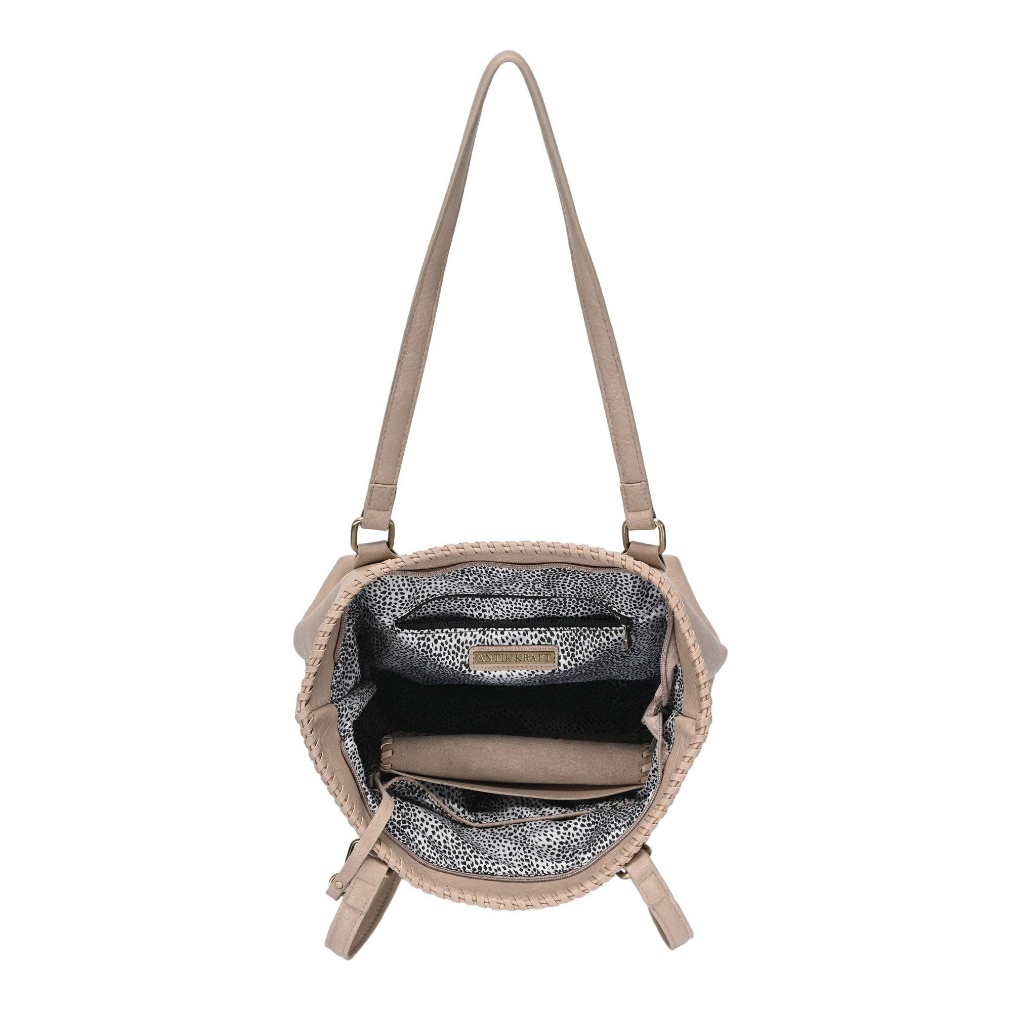 MMS Brands - Wholesale Draagtas - Dames - Caroline 2-in-1 draagtas met zweepsteek8