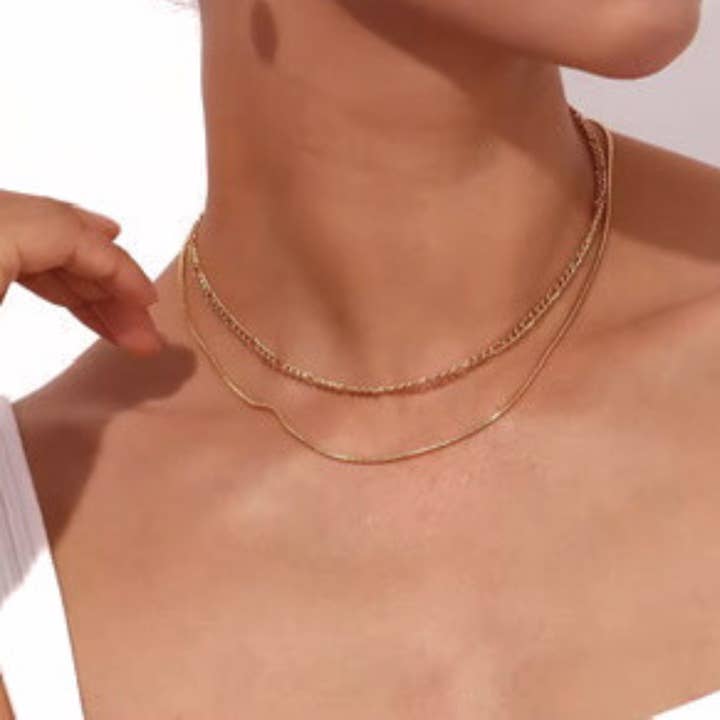 Collier à Couches Figaro Cercle d'Amour pour la vente par I AM LOVE PROJECT INC.