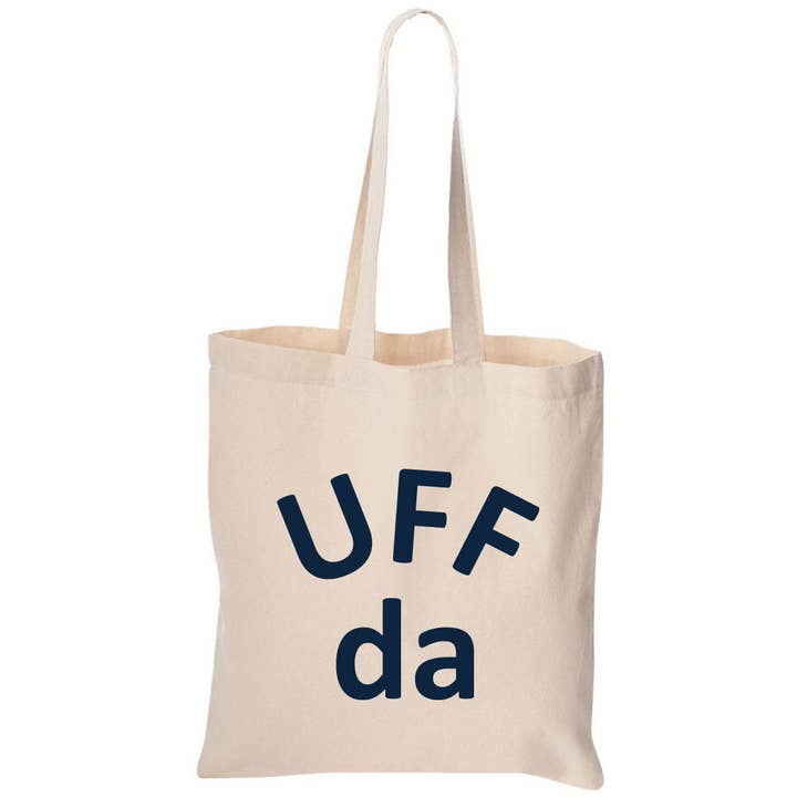 Bolso de lona Uff Da Minnesota para venta al por mayor de Minnesota Awesome