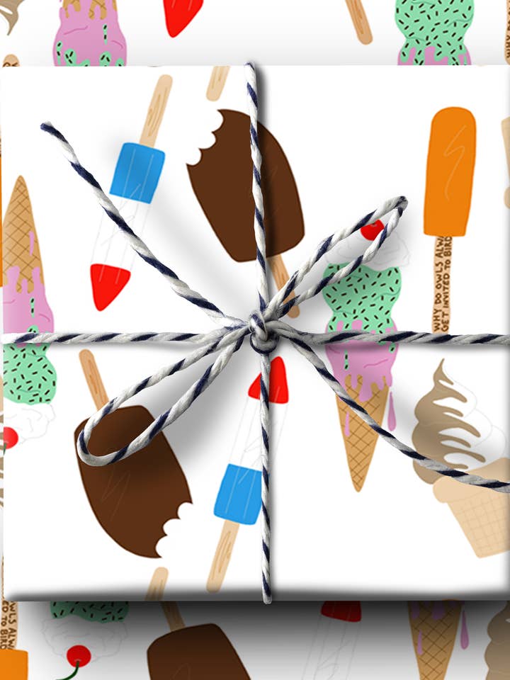 Carta da imballaggio gelato per la vendita all'ingrosso da parte di k.Patricia Designs