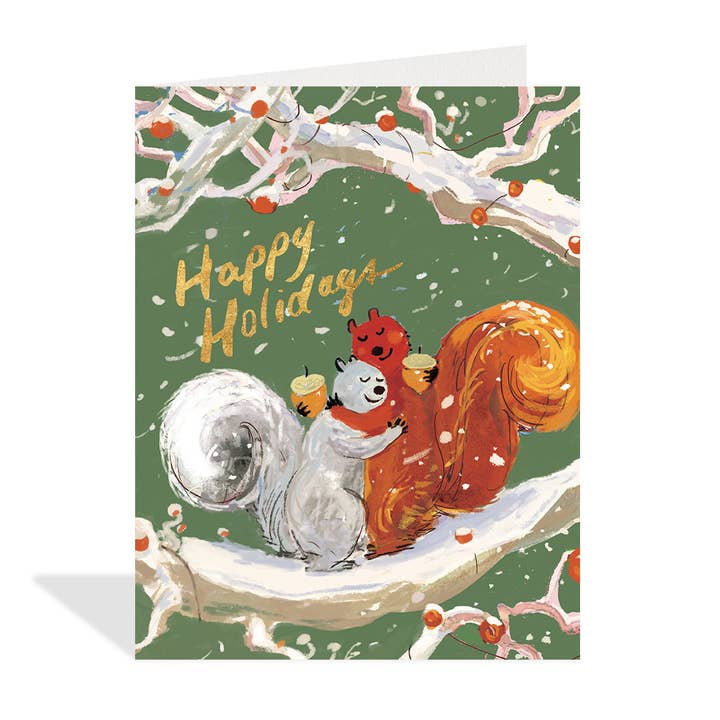 Holiday Squirrels for wholesale by Halfpenny Postage Intl