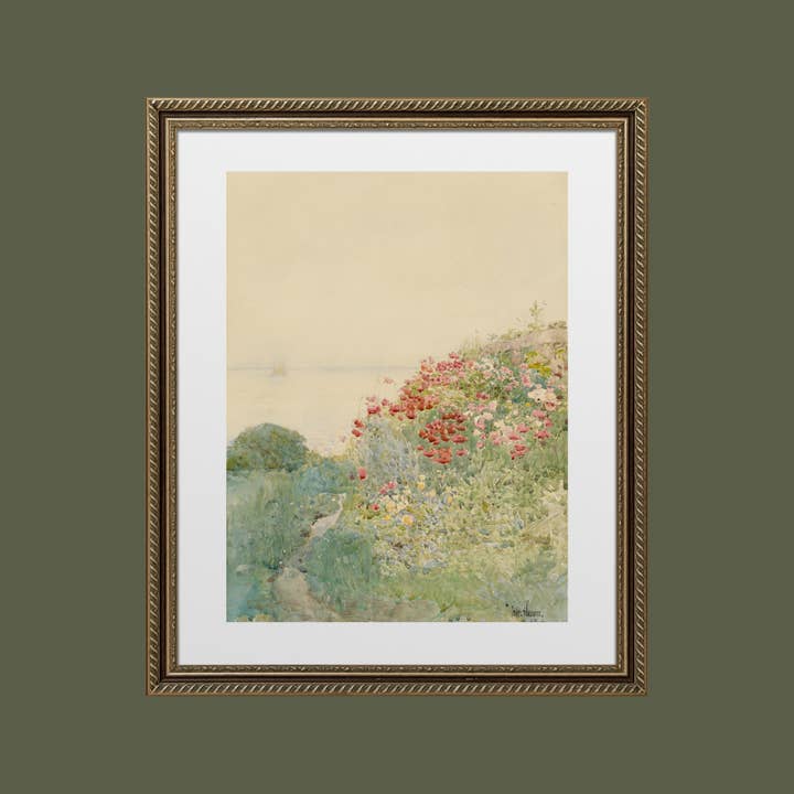 Sea to Skye - Wholesale Art Print - Field of Poppies Antique Print4