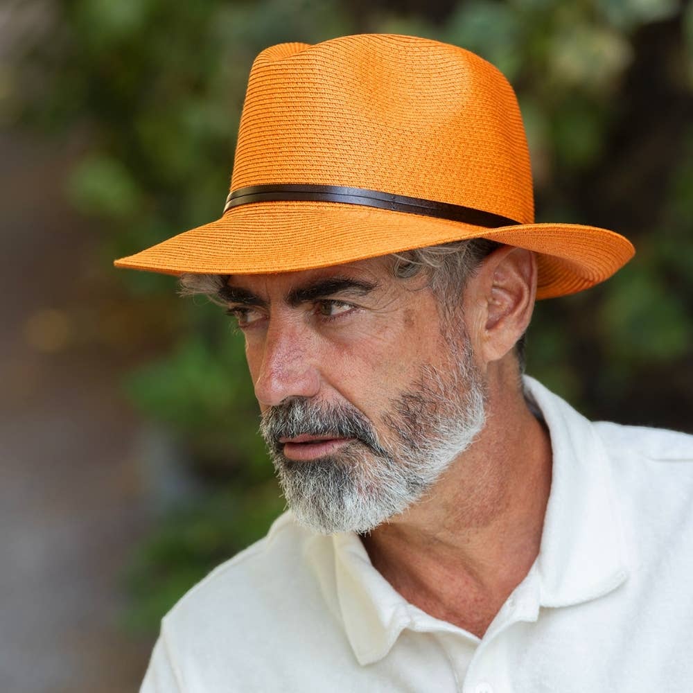 TRAVAUX EN COURS... - Wholesale Straw Hat - Unisex - PAPER HAT leather link17