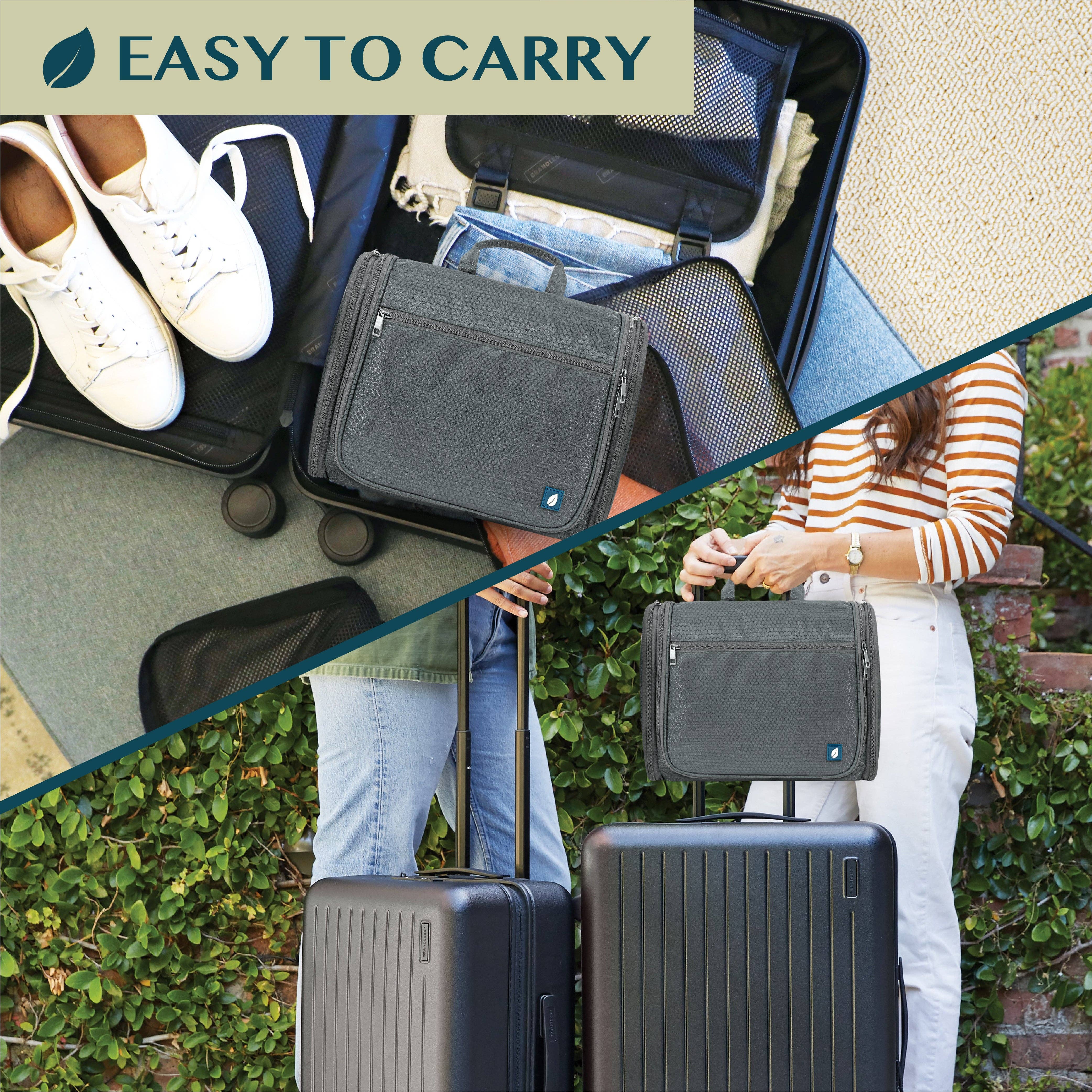 Pavilia – wholesale Toiletry bag – Unisex – Classic Hanging Toiletry Organizer Bag10