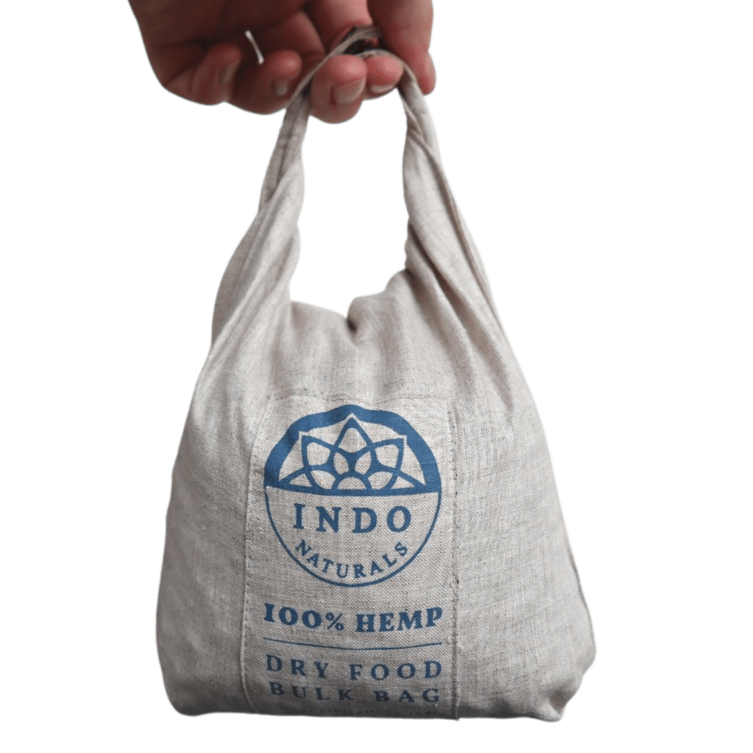 Indo Naturals - Wholesale Food Storage Wrap/Bag - DRY FOOD BULK BAG: 100% Hemp3