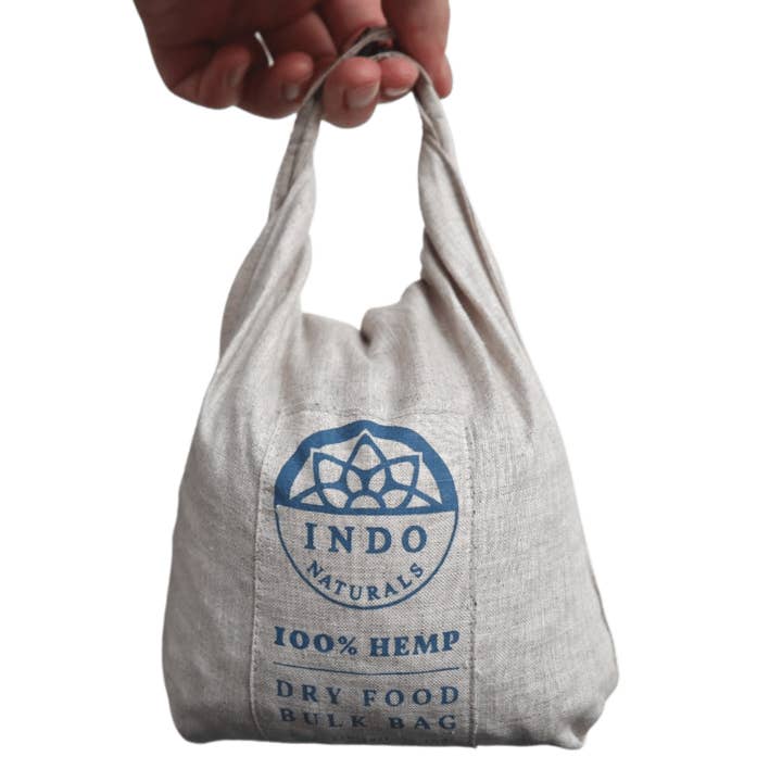Indo Naturals - Wholesale Food storage wrap/bag - DRY FOOD BULK BAG: 100% Hemp3