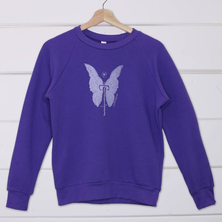 Cyclelogical - Wholesale Graphic Sweatshirt - Women's - Butterfly Sweater0
