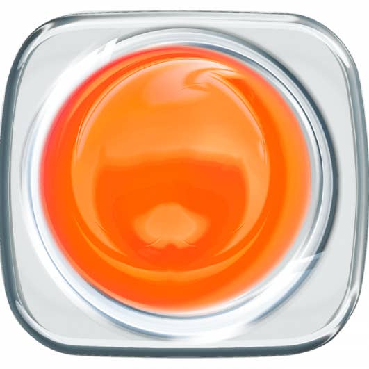Gel UV couleur orange vif 916 5 g pour la vente par HOLLYWOOD NAILS