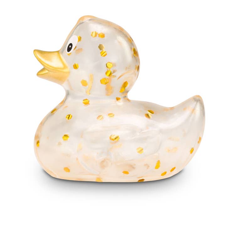 ROEMER WELLNESS - Wholesale Beach/Pool Toy - Kids & Baby - Advertising Duck Fine Sparklegold, approx. 8 cm1