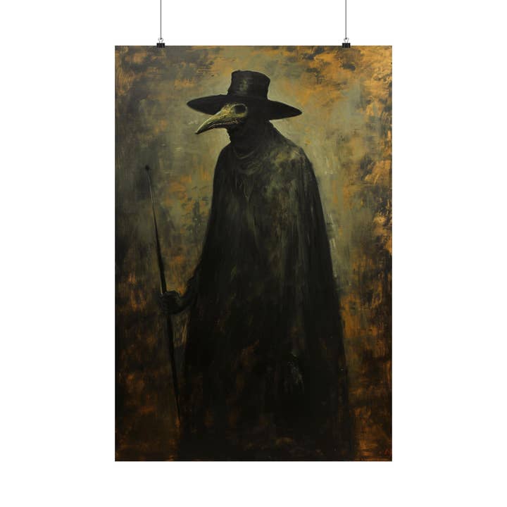Ye Curiosity Shoppe - Wholesale Art Print - Plague Doctor Art Print
