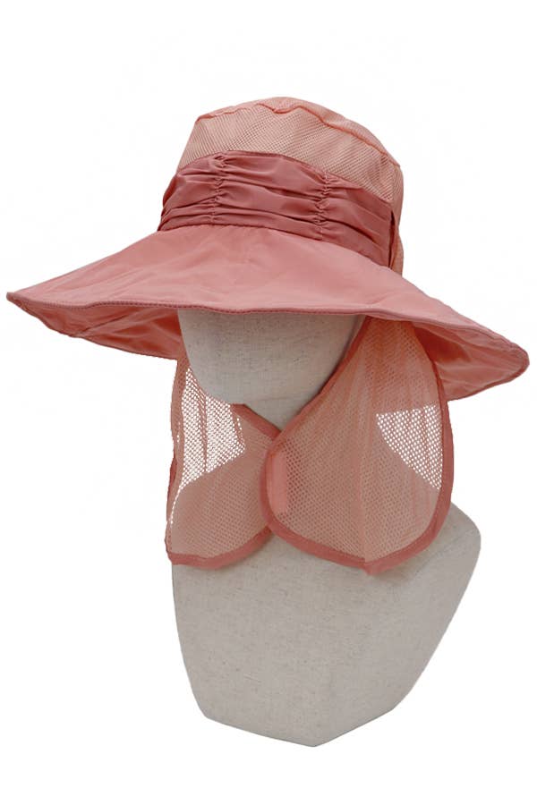 Cap Zone - Wholesale Bucket Hat - Women's - Women's Light-Weight Nylon Fabric Outdoor Boonie Sun Hat6