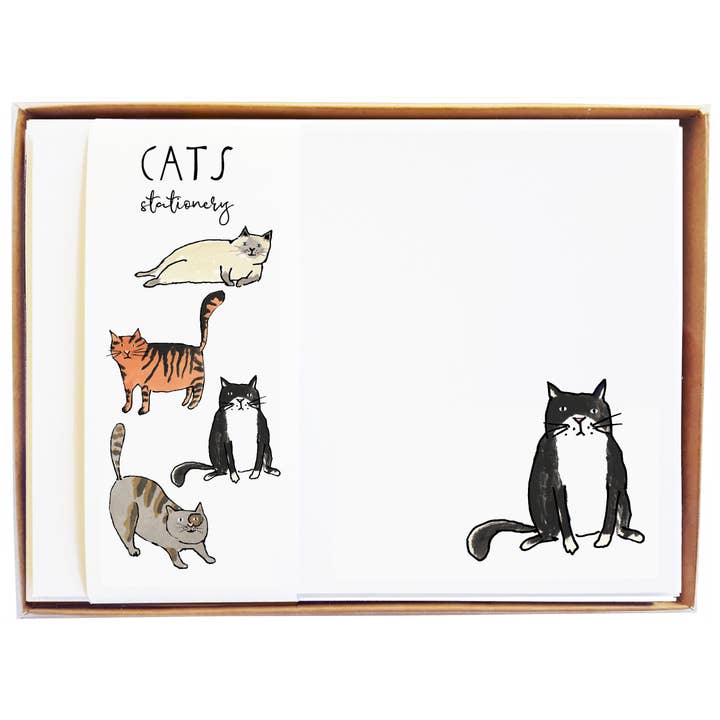Papeterie Chats pour la vente par mollyOcards