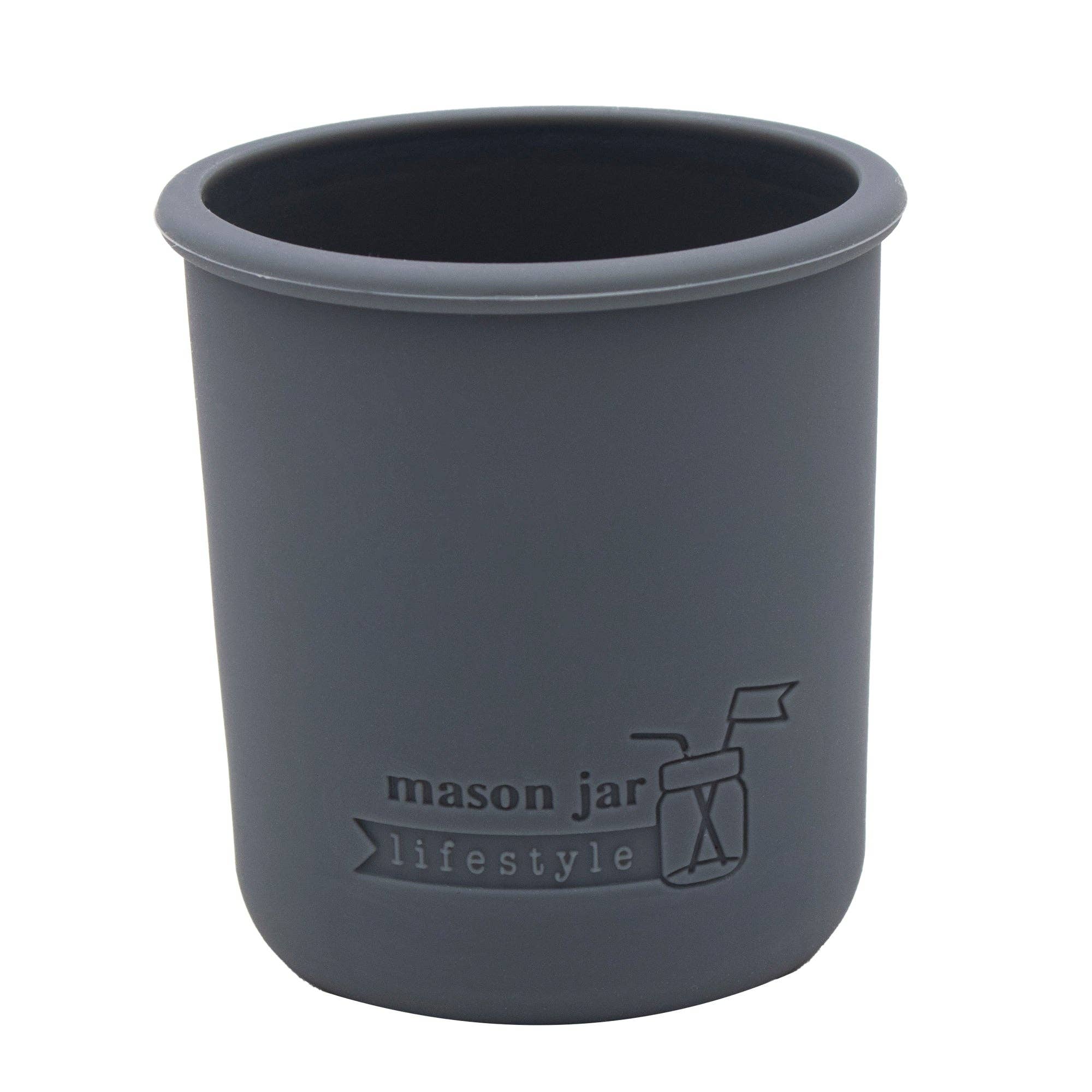 Mason Jar Lifestyle - Vente Housses de boisson - Manchon en silicone pour bocaux Mason d'une demi-pinte à bouche régulière de 8 oz13