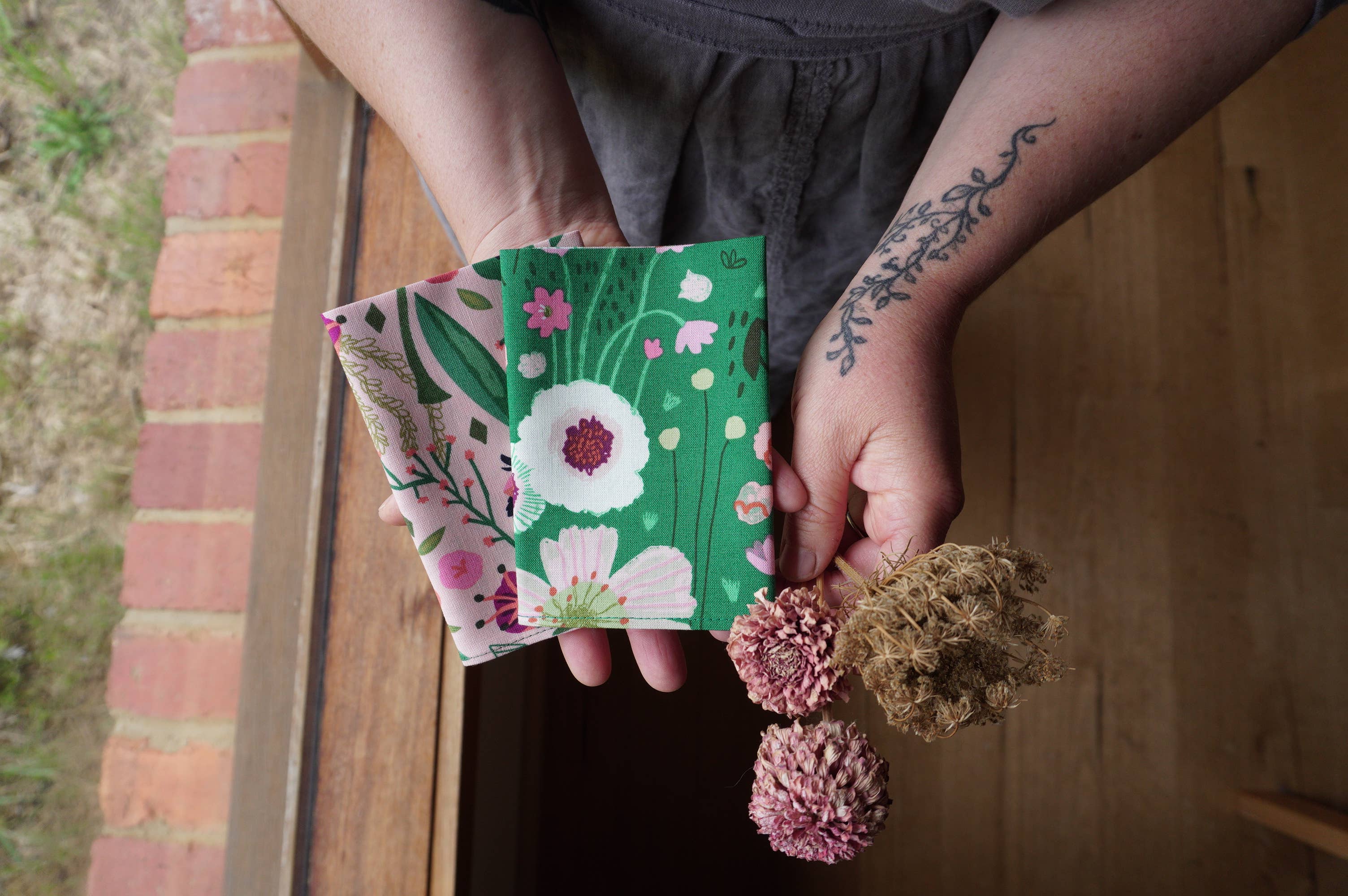 Muddy Boots Maker – wholesale Handkerchief – Women's – Ditsy Blossom Handkerchief Organic Cotton2