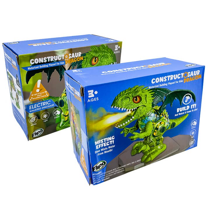 Flipo Group, Ltd. - Wholesale Build-a-Toy - Kids - Constructosaur Motorized DIY Playset10