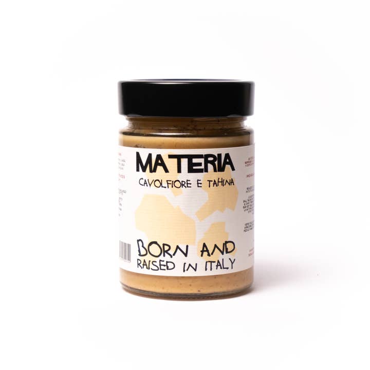 Crema di Cavolfiore e Tahina per la vendita all'ingrosso da parte di Materia