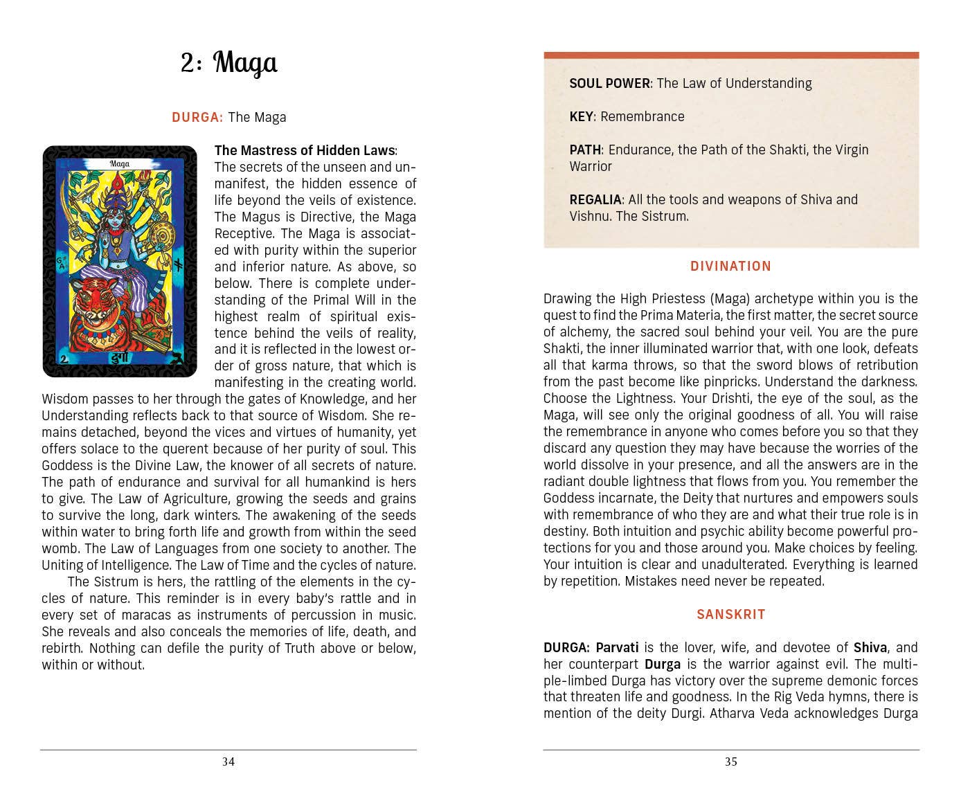 REDFeather - Venta al por mayor Cuerpo, mente y espíritu - El Tarot védico: Oriente se encuentra con Occidente8