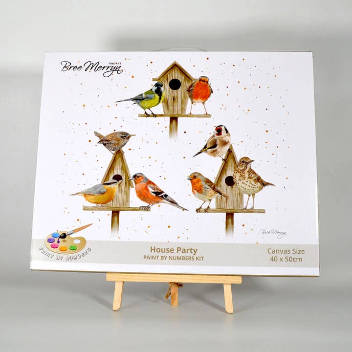 Creative World of Crafts - Wholesale DIY craft kit - Bree Merryn Paint By Numbers – House Party