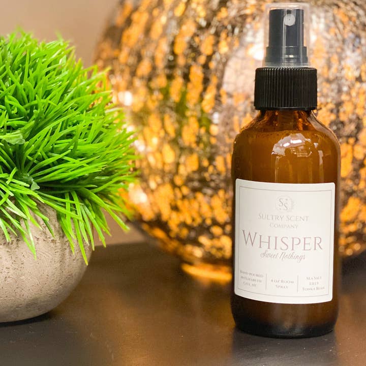 Vaporisateur Whisper Room & Linen pour la vente par Sultry Scent Company