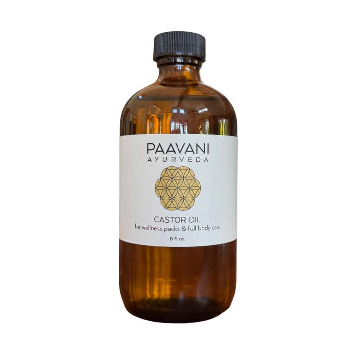 Huile de ricin | Huile ayurvédique multi-usages pour le bien-être et le corps pour la vente par PAAVANI Ayurveda