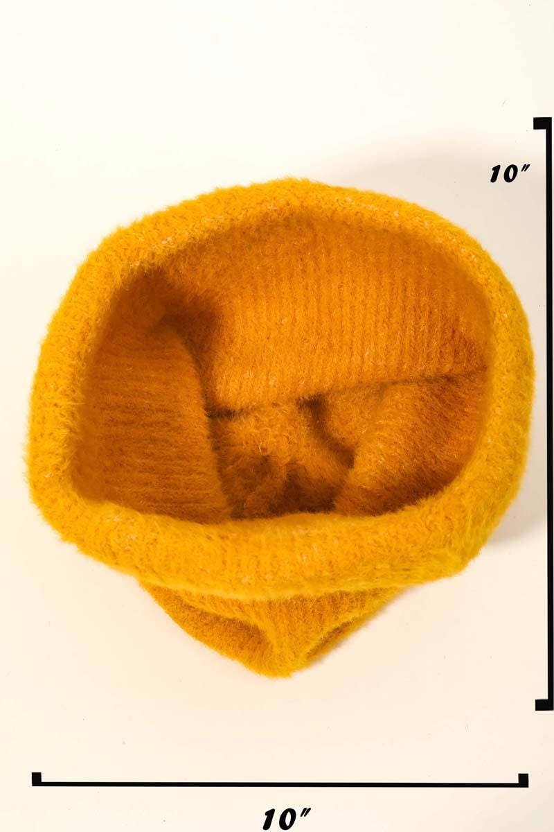 Anarchy Street - Wholesale Beanie - Women's - Assorted Color Fuzzy Ribbed Beanie4