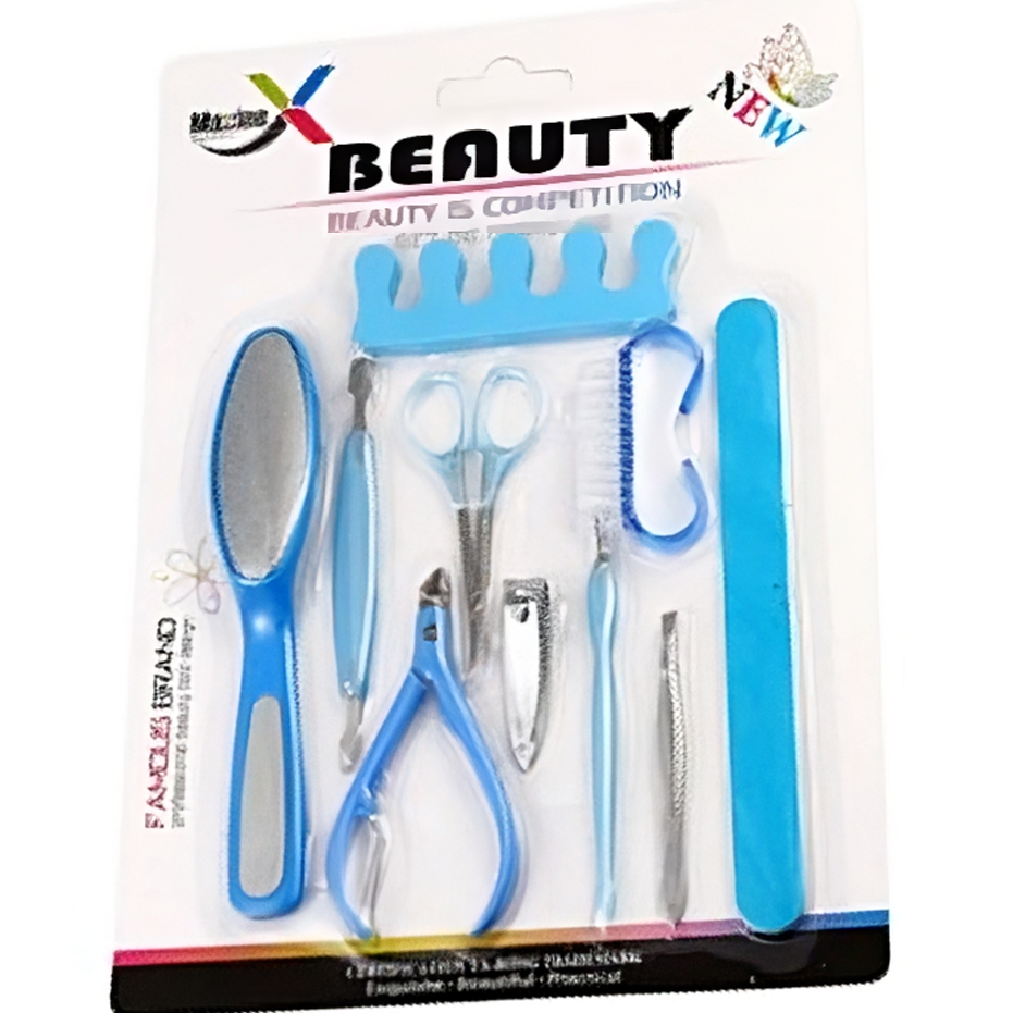 Diacly – wholesale Foot scrub/polish – 10 pc Pedicure Tools Set Stainless Steel Foot Care Kit0