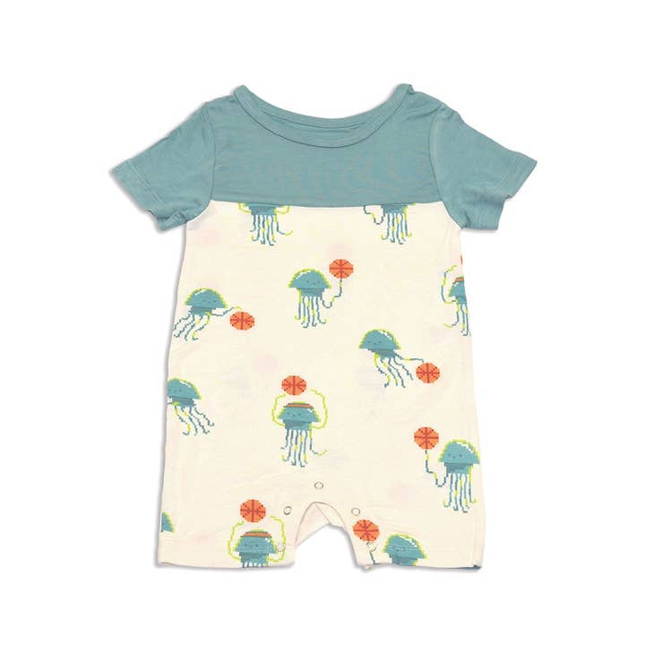 Silkberry Baby - Wholesale Jumpsuit - Baby - Bamboo Short Sleeve Romper