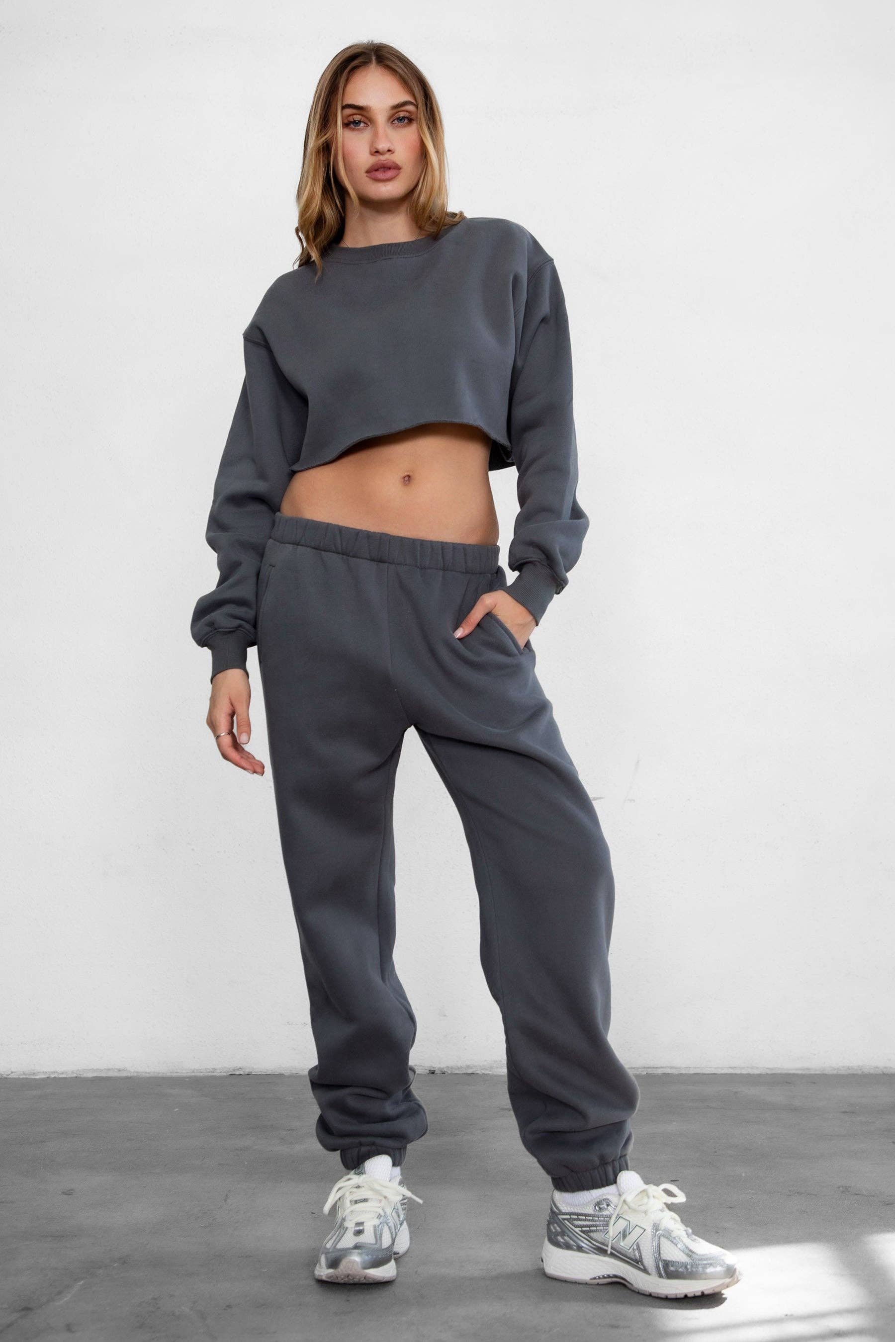 TICTOC - Venta al por mayor Sudadera - Mujer - Sudadera de felpa de lana MOMA con cuello redondo para estar en casa25