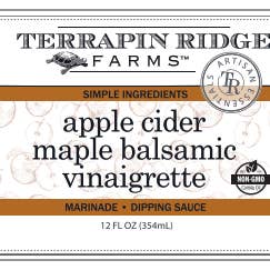 Terrapin Ridge Farms - Wholesale Salad Dressing - Apple Cider Maple Balsamic Vinaigrette1