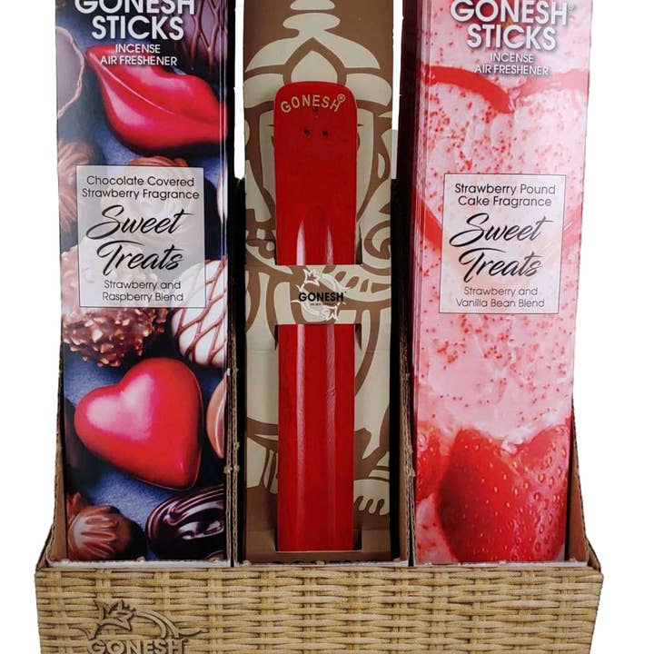 Incense Sticks: Gonesh 36 pc Counter Display: Sweet Treats for wholesale by Gonesh