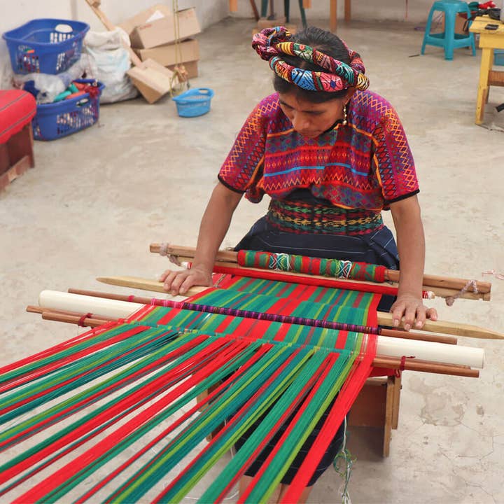 Mayamam Weavers - Wholesale Table Runner - Guatemalan Hand Woven Christmas Table Runner1