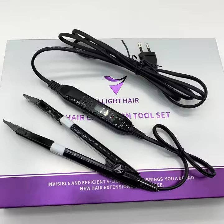 Hair Imports NYC - Wholesale Hair Extensions - V-Light Hair Extension Tool Kit - Professional Salon Application System10