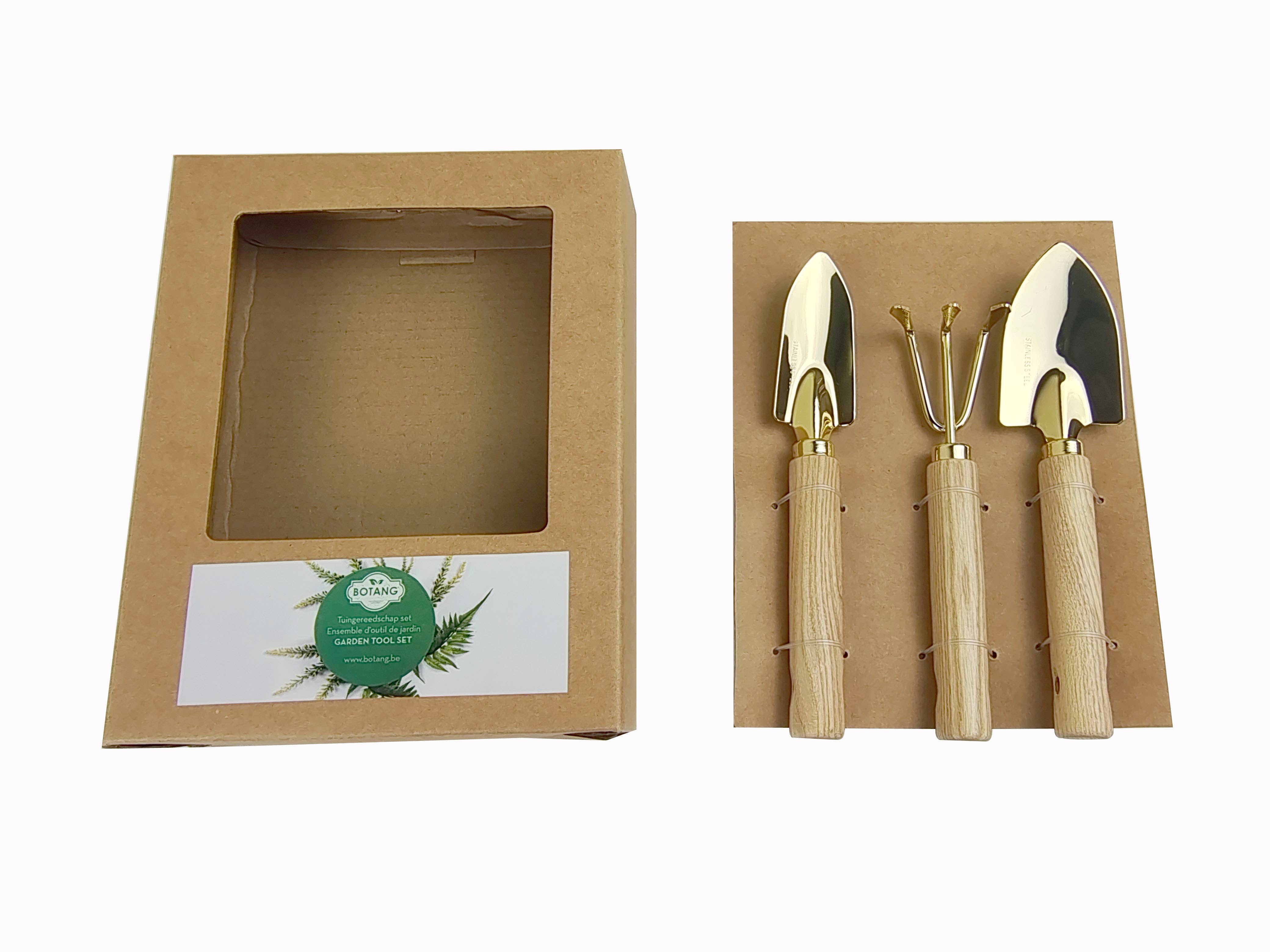 Botang - Wholesale Garden Tool - 3-Piece Metal Gardening Tool Set, Mini Trowel,1