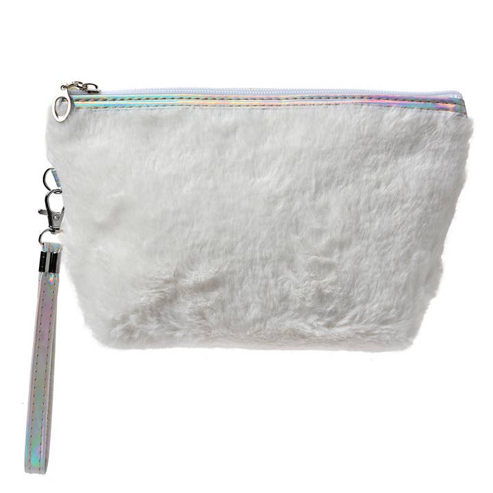 Clayre & Eef - Venta al por mayor Neceser - Mujer - Neceser JZTB0025W para mujer con forma de corazón, 23 x 13 cm, color blanco