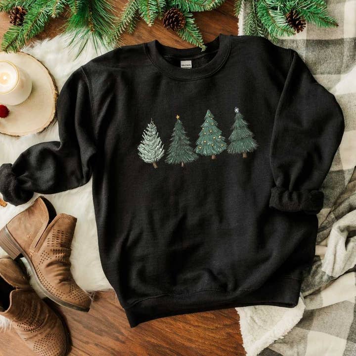 Oh Christmas Tree Sweatshirt for wholesale by Light & Shine