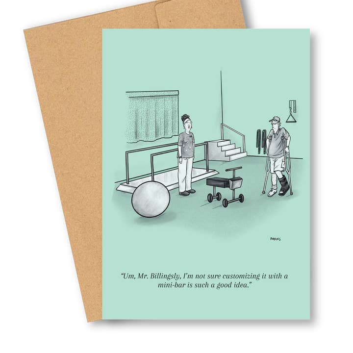 BounceBack - Wholesale Everyday Greeting Card - Surgery Humor Pack – Six Cards to Laugh in Recovery4