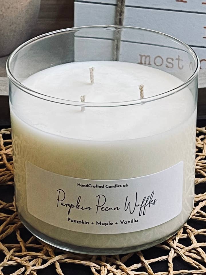 Græskar Pecan vafler for engroshandel hos HandCrafted Candles ab