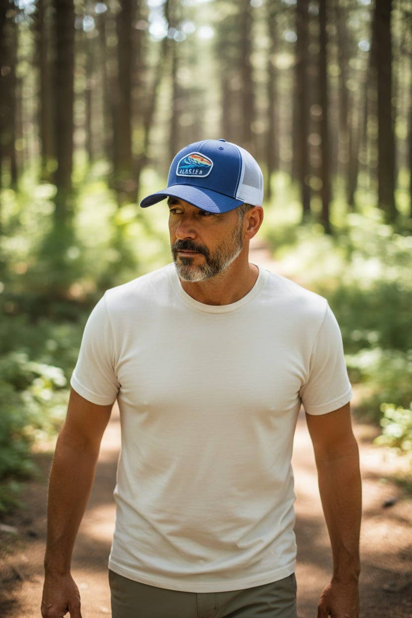 PNW Apparel - Wholesale Trucker Hat - Unisex - Glacier National Park Snapback Hat8